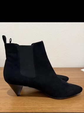 Faux suede H&M booties